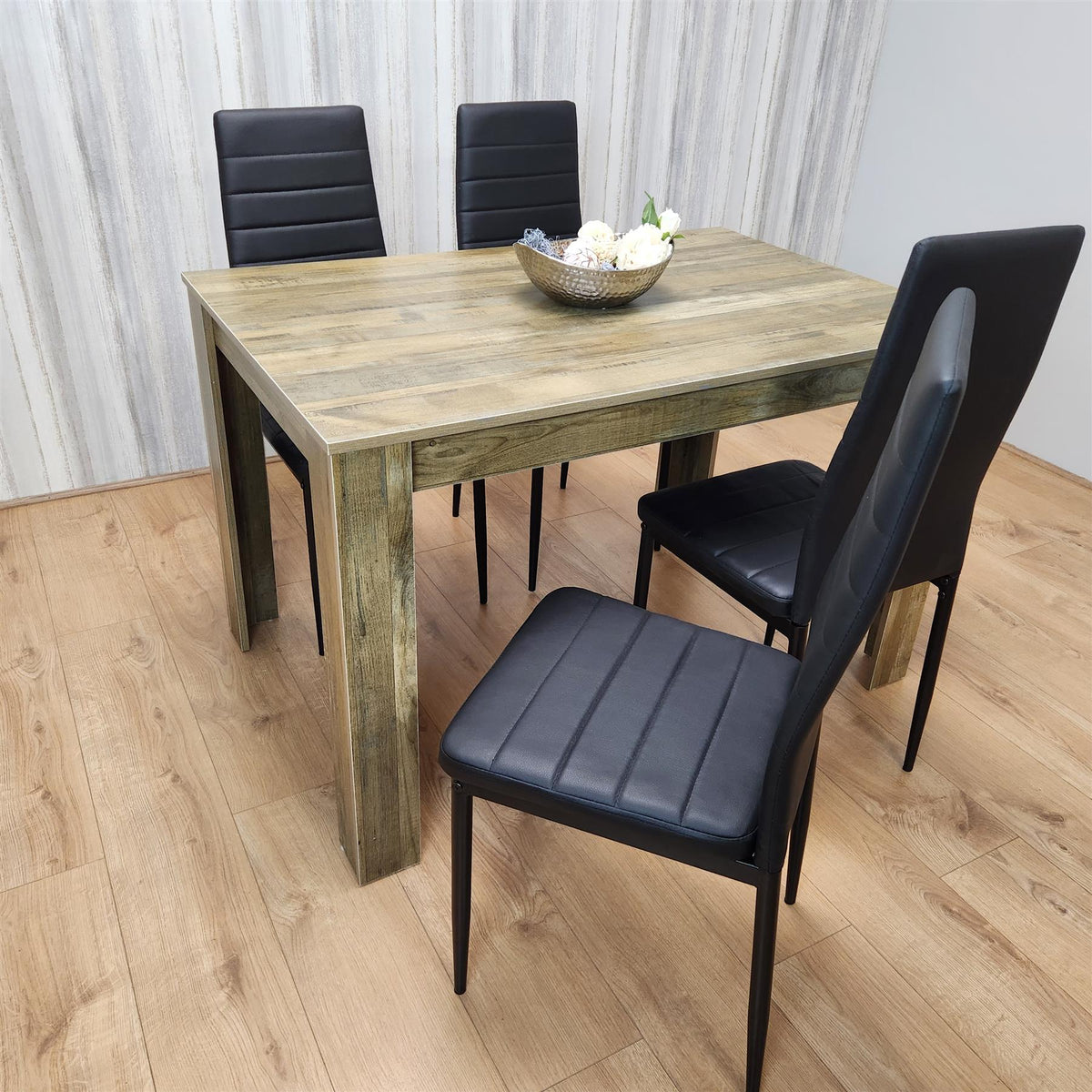 Dining Table Set with 4 Chairs Dining Room and Kitchen table set of 4