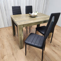 Dining Table Set with 4 Chairs Dining Room and Kitchen table set of 4