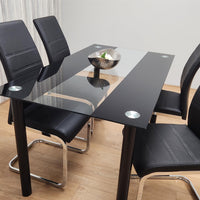 Dining Table Set with 4 Chairs Dining Room, and Kitchen table set of 4