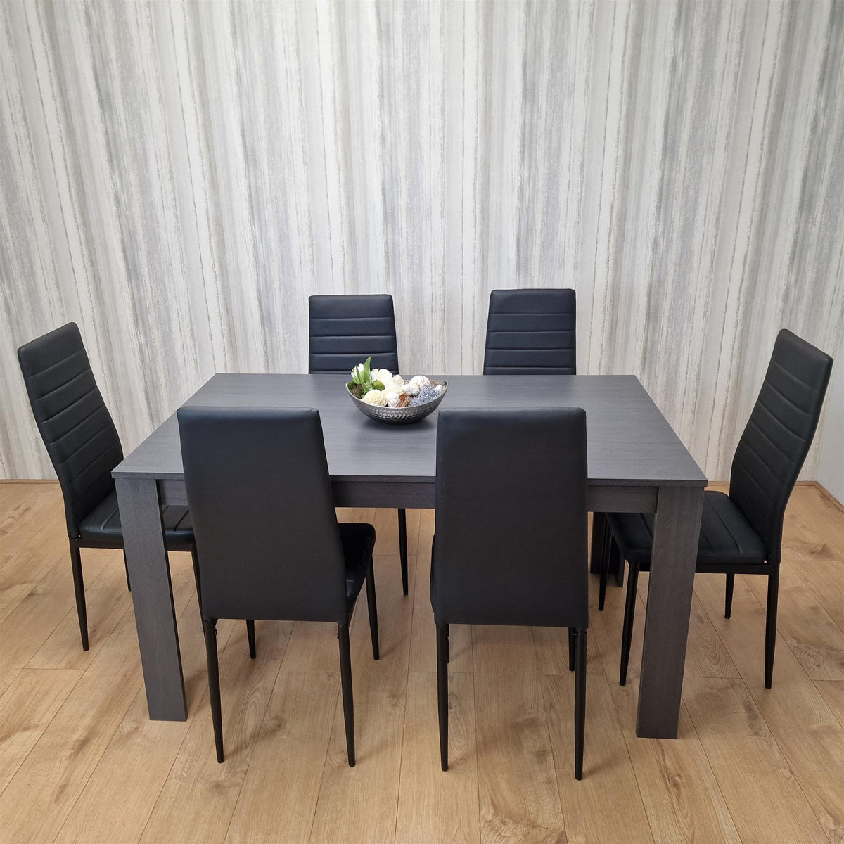 Dining Table Set with 6 Chairs Dining Room and Kitchen table set of 6