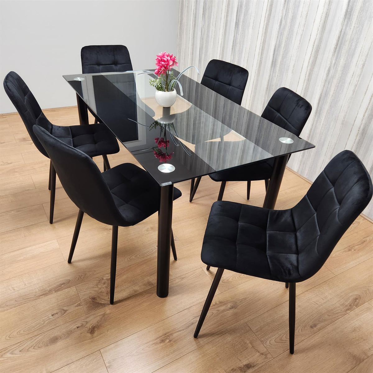 Dining Table Set with 6 Chairs Dining Room, and Kitchen table set of 6