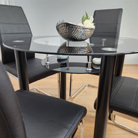 Dining Table Set with 4 Chairs Dining Room and Kitchen table set of 4