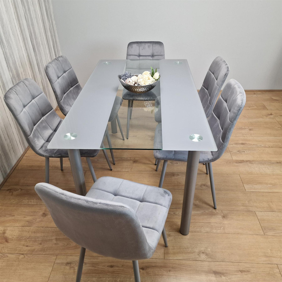 Dining Table Set with 6 Chairs Dining Room, and Kitchen table set of 6