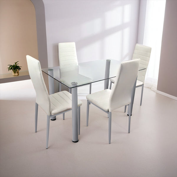 Dining Table Set with 4 Chairs Dining Room and Kitchen table set of 4