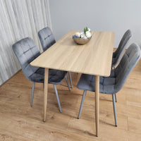 Dining Table Set with 4 Chairs Dining Room, and Kitchen table set of 4