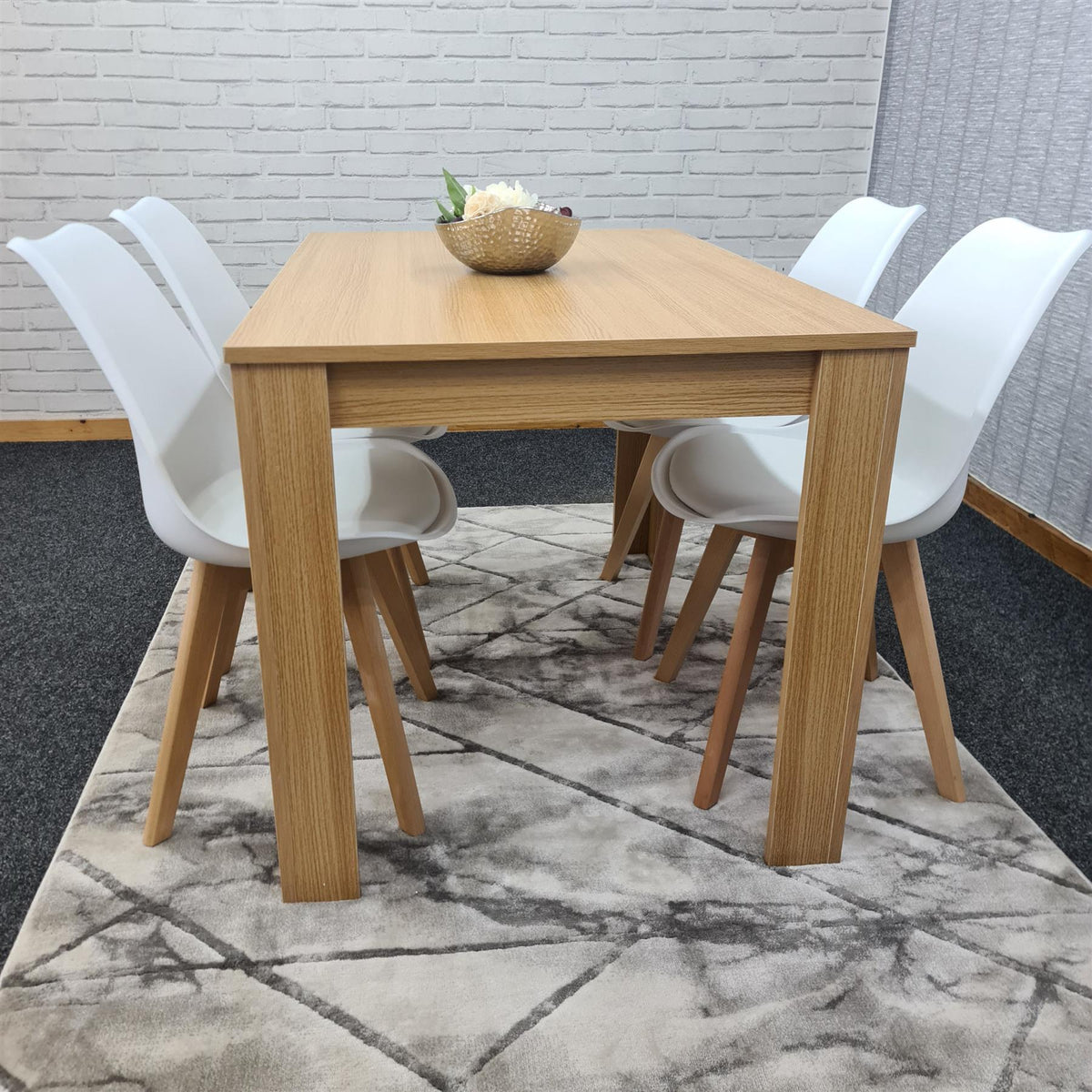 Dining Table Set with 4 Chairs Dining Room and Kitchen table set of 4