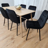 Dining Table Set with 6 Chairs Dining Room, and Kitchen table set of 6