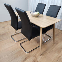 Dining Table Set with 4 Chairs Dining Room, and Kitchen table set of 4