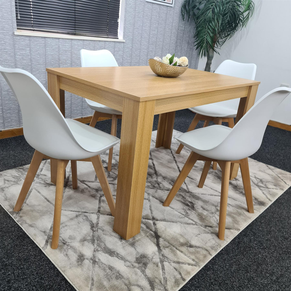 Dining Table Set with 4 Chairs Dining Room and Kitchen table set of 4