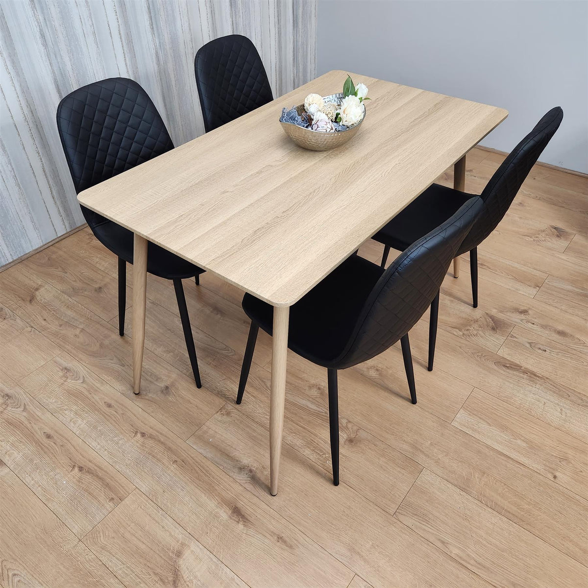 Dining Table Set with 4 Chairs Dining Room, and Kitchen table set of 4