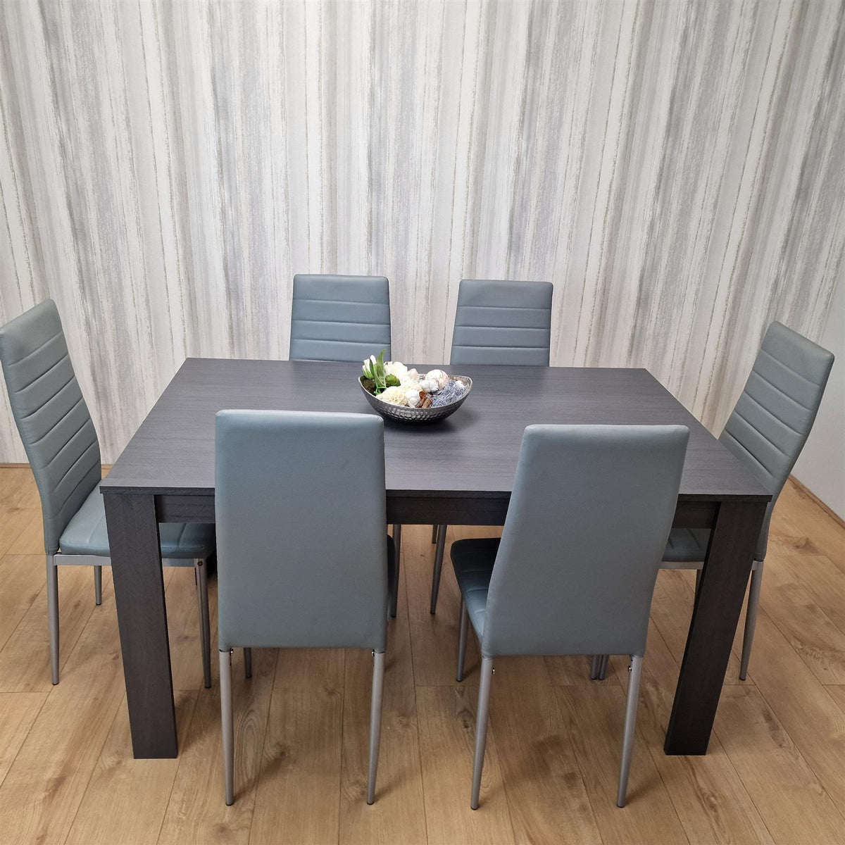 Dining Table Set with 6 Chairs Dining Room and Kitchen table set of 6