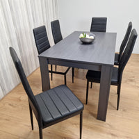 Dining Table Set with 6 Chairs Dining Room and Kitchen table set of 6