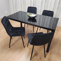 Dining Table Set with 4 Chairs Dining Room and Kitchen table set of 4