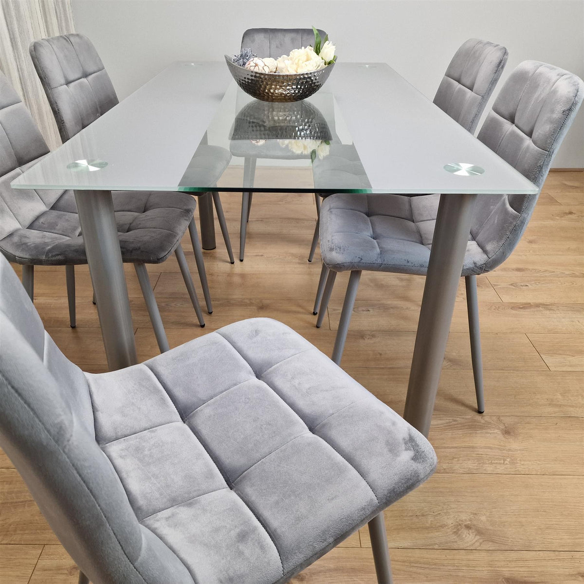 Dining Table Set with 6 Chairs Dining Room, and Kitchen table set of 6