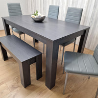 Dining Table Set with 4 Chairs and a Bench Dining Room and Kitchen table set of 4