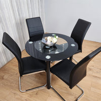 Dining Table Set with 4 Chairs Dining Room and Kitchen table set of 4