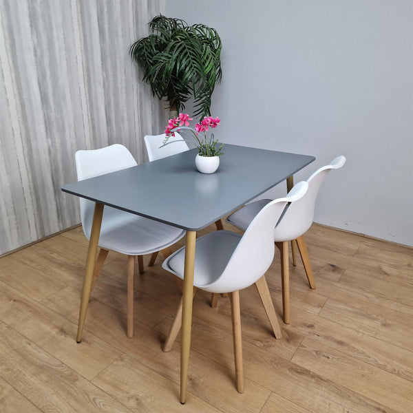 Dining Table Set with 4 Chairs Dining Room and Kitchen table set of 4