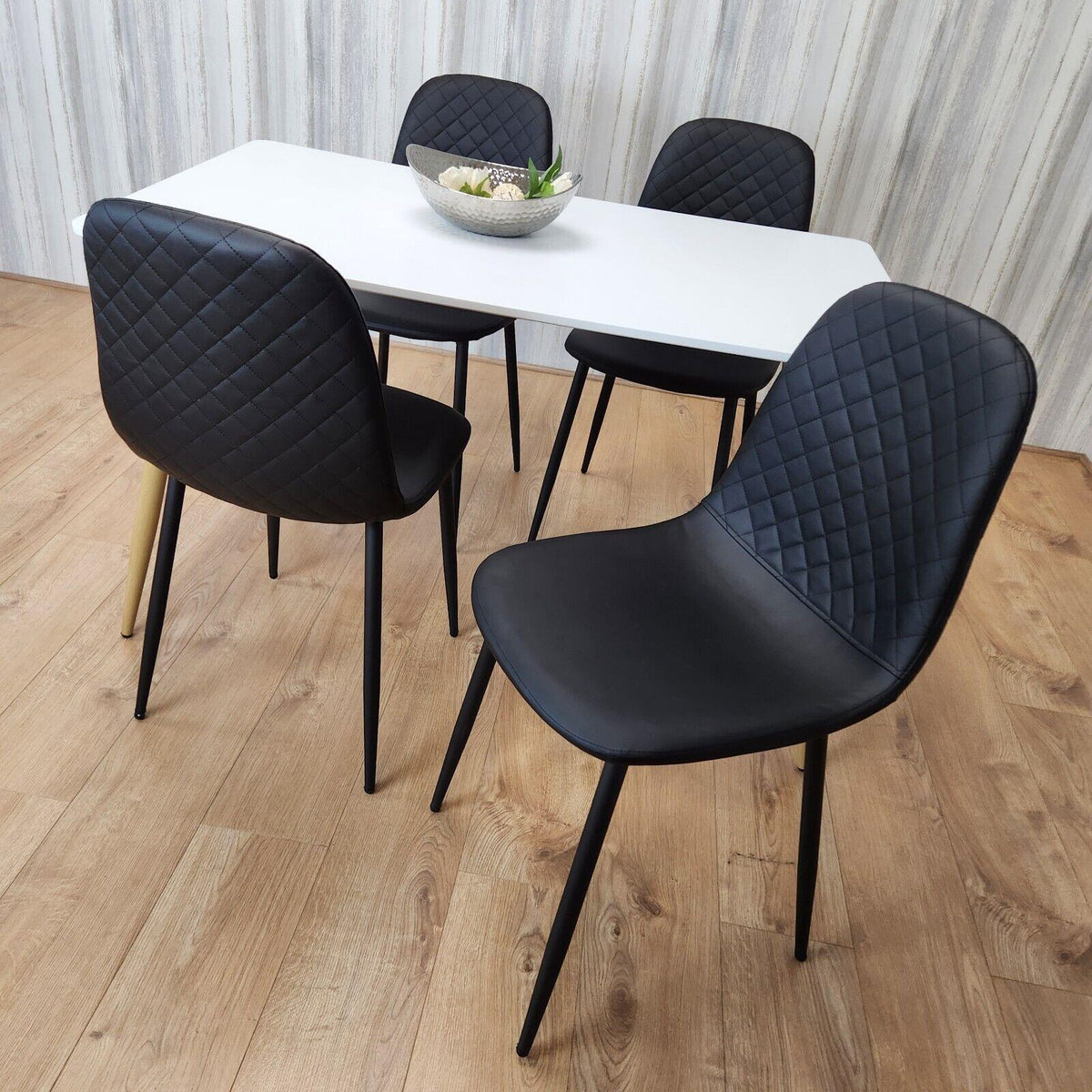 Dining Table Set with 4 Chairs Dining Room and Kitchen table set of 4