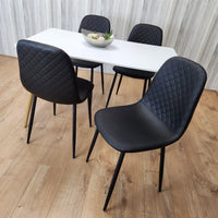 Dining Table Set with 4 Chairs Dining Room and Kitchen table set of 4