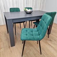 Dining Table Set with 4 Chairs Dining Room and Kitchen table set of 4