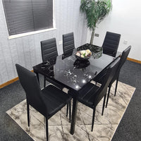 Dining Table Set with 6 Chairs Dining Room, and Kitchen table set of 6