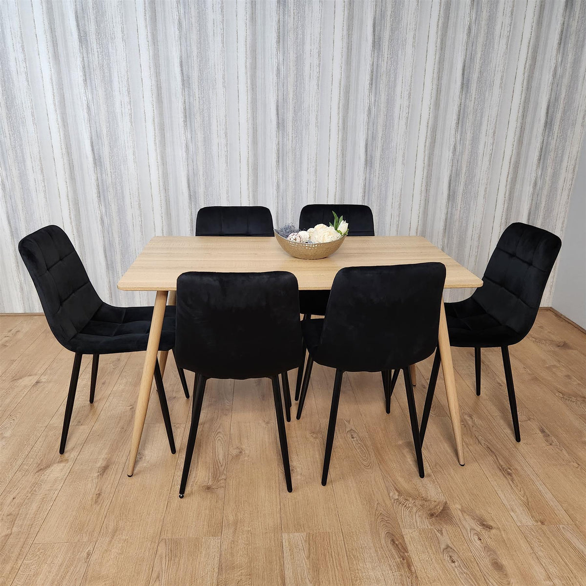 Dining Table Set with 6 Chairs Dining Room, and Kitchen table set of 6