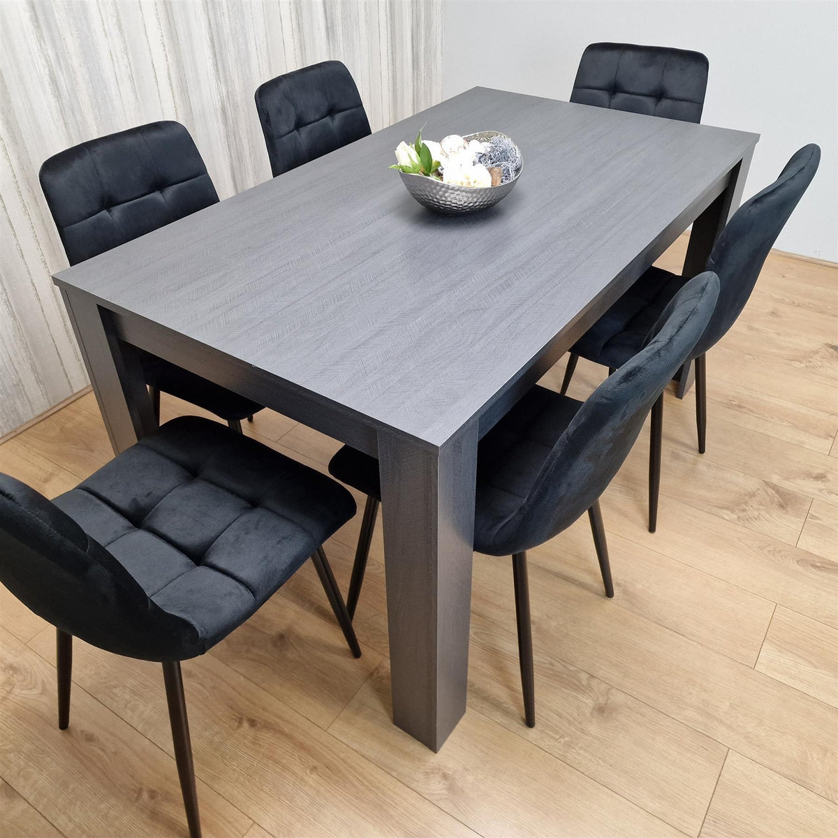 Dining Table Set with 6 Chairs Dining Room and Kitchen table set of 6