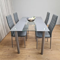 Dining Table Set with 4 Chairs Dining Room, and Kitchen table set of 4