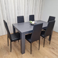 Dining Table Set with 6 Chairs Dining Room and Kitchen table set of 6