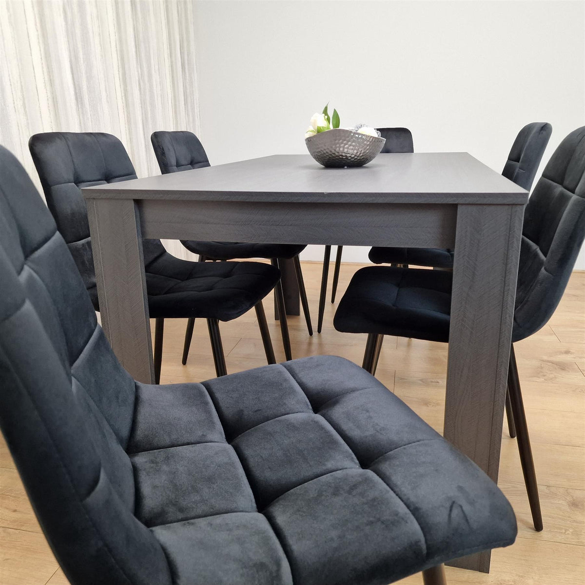 Dining Table Set with 6 Chairs Dining Room and Kitchen table set of 6