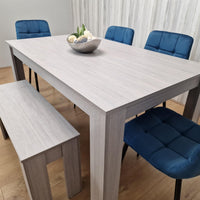 Dining Table Set with 4 Chairs Dining Room, Kitchen table set of 4, and Bench