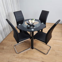 Dining Table Set with 4 Chairs Dining Room and Kitchen table set of 4