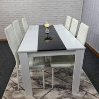 Dining Table Set with 6 Chairs Dining Room and Kitchen table set of 6