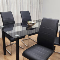 Dining Table Set with 4 Chairs Dining Room, and Kitchen table set of 4