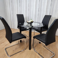 Dining Table Set with 4 Chairs Dining Room and Kitchen table set of 4