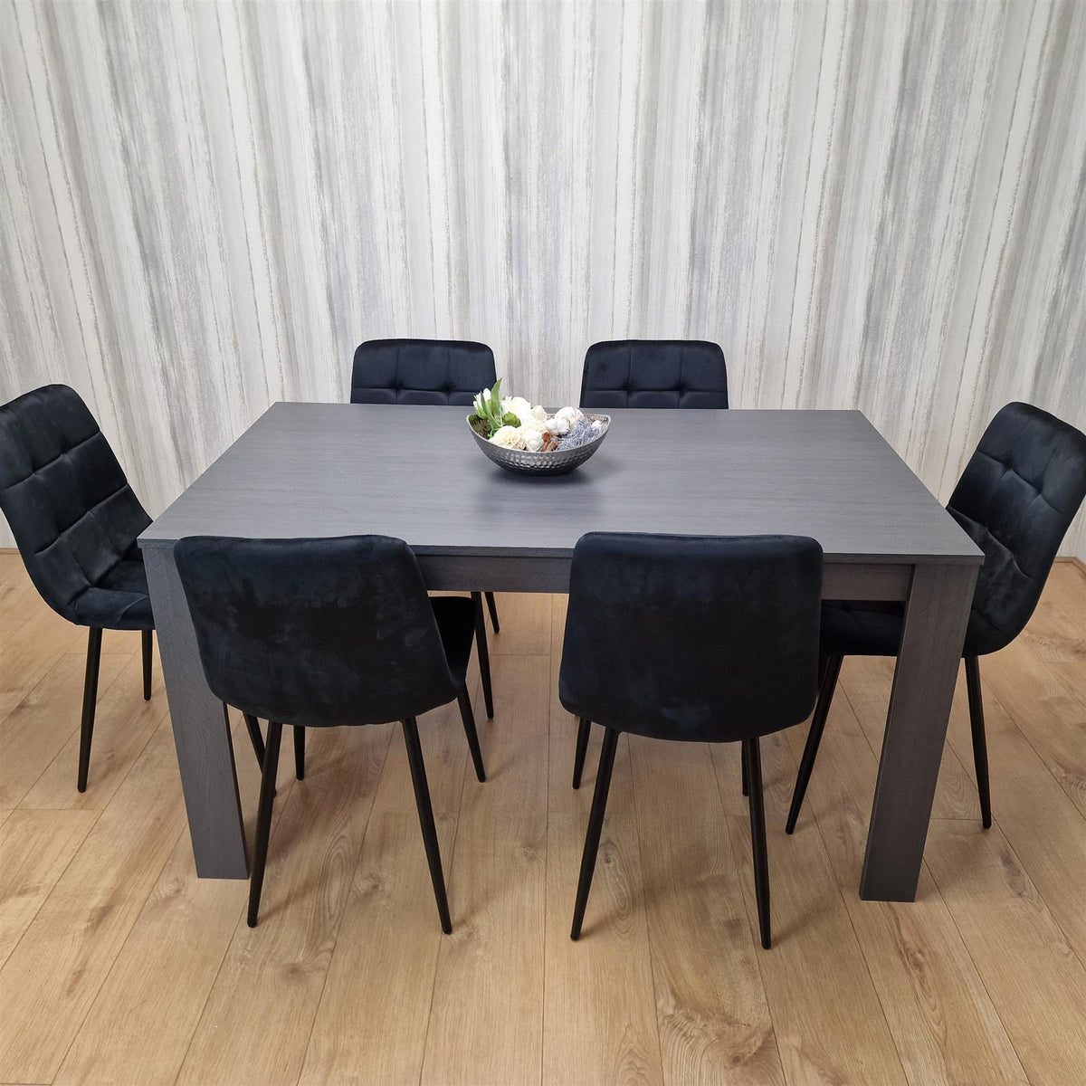 Dining Table Set with 6 Chairs Dining Room and Kitchen table set of 6