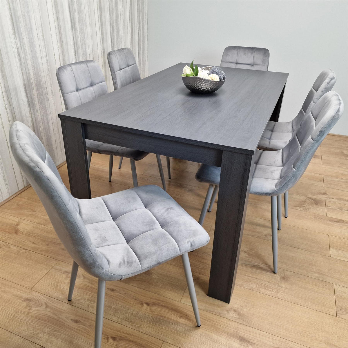 Dining Table Set with 6 Chairs Dining Room and Kitchen table set of 6