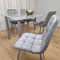 Dining Table Set with 4 Chairs Dining Room, and Kitchen table set of 4