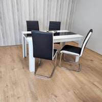 Dining Table Set with 4 Chairs Dining Room, and Kitchen table set of 4