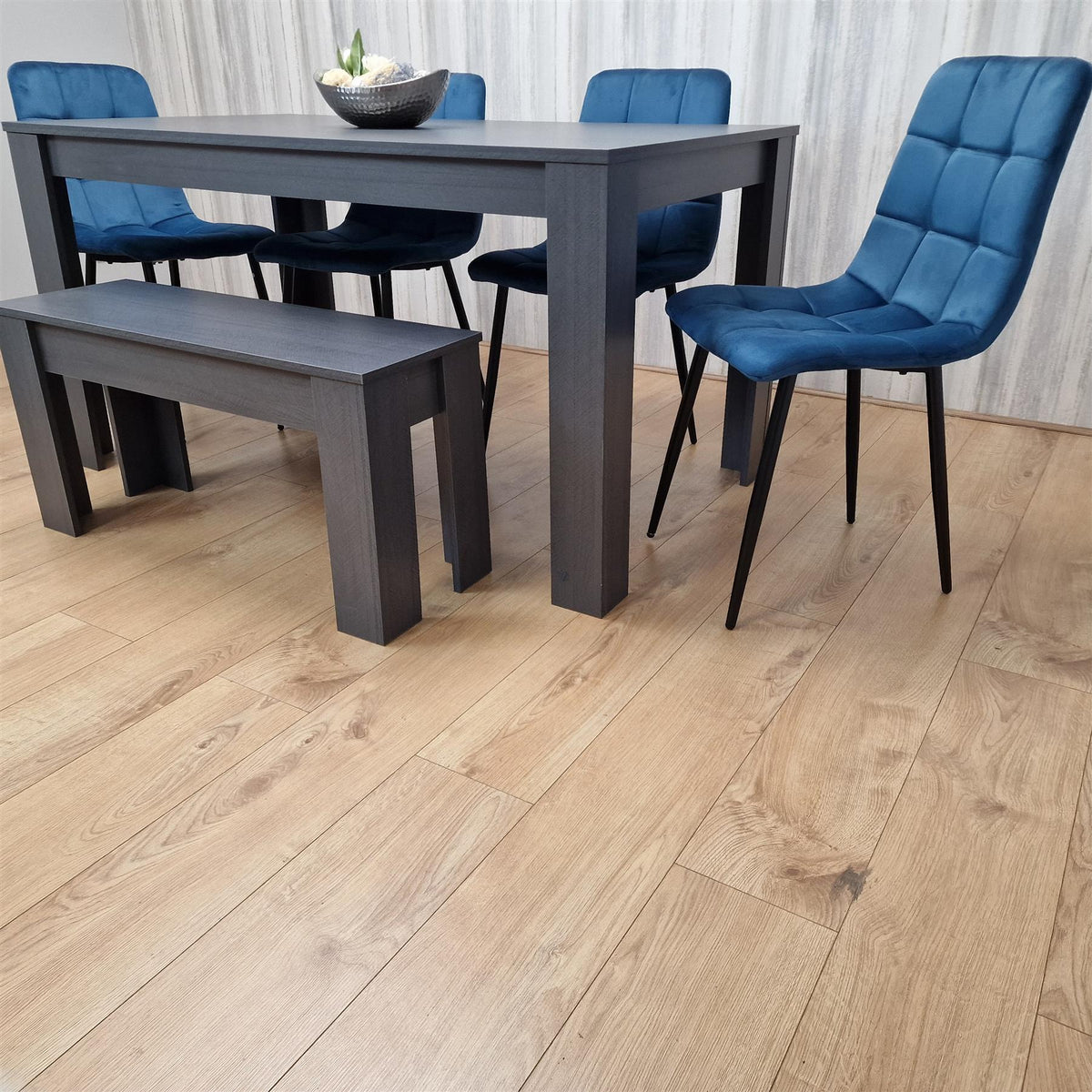 Dining Table Set with 4 Chairs and a Bench Dining Room and Kitchen table set of 4