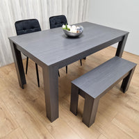 Dining Table Set with 2 Chairs Dining Room and Kitchen table set of 2, and Bench