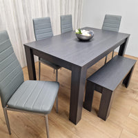 Dining Table Set with 4 Chairs and a Bench Dining Room and Kitchen table set of 4