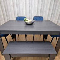 Dining Table Set with 4 Chairs and a Bench Dining Room and Kitchen table set of 4