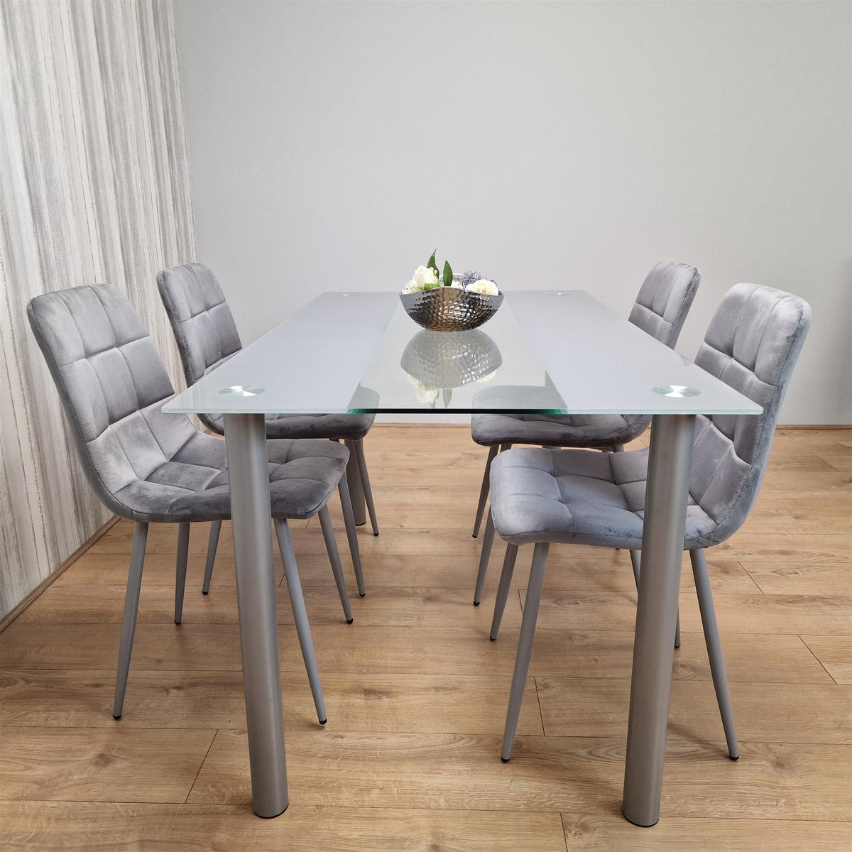 Dining Table Set with 4 Chairs Dining Room, and Kitchen table set of 4