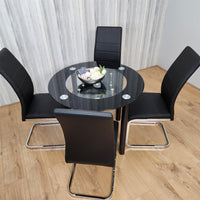 Dining Table Set with 4 Chairs Dining Room and Kitchen table set of 4