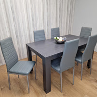 Dining Table Set with 6 Chairs Dining Room and Kitchen table set of 6