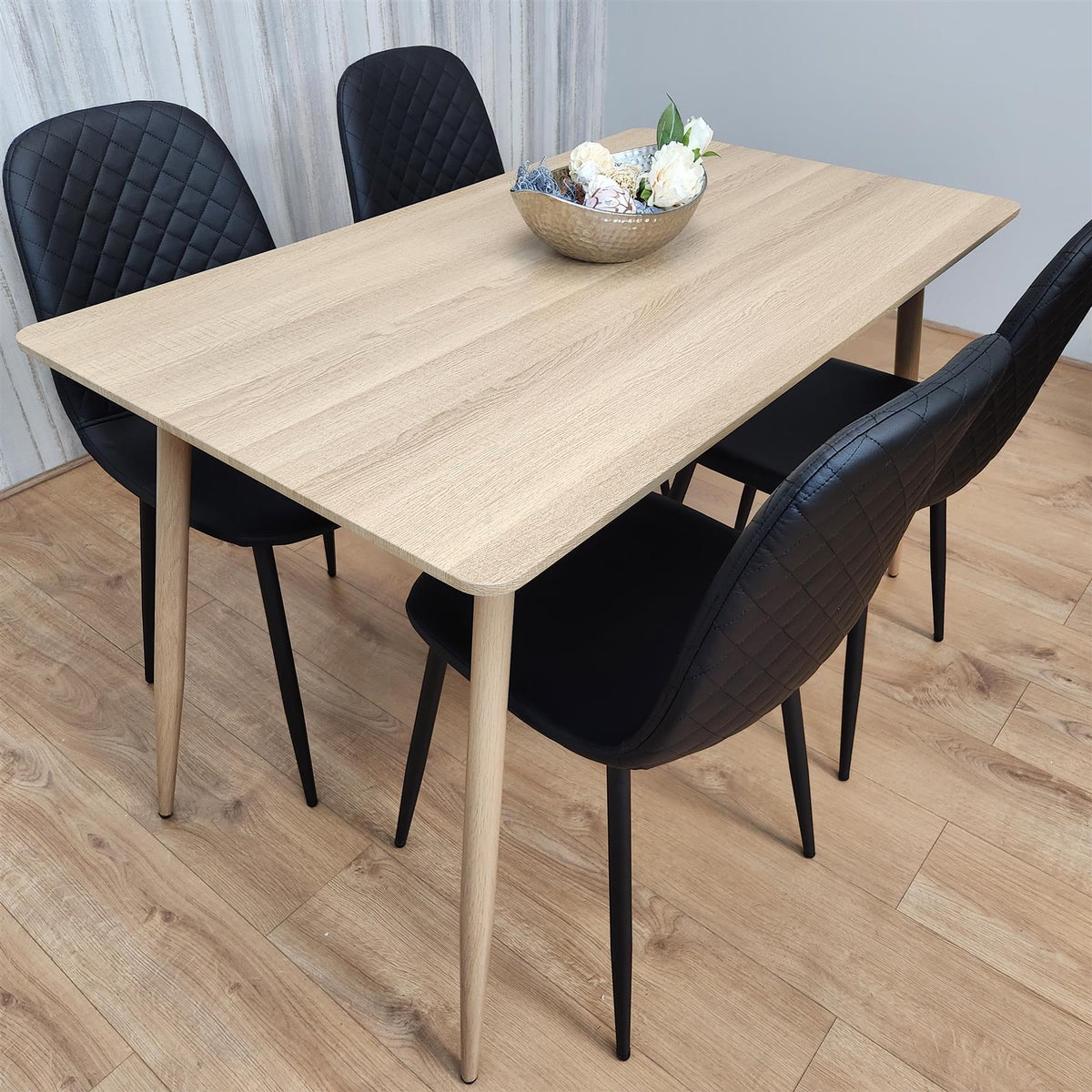 Dining Table Set with 4 Chairs Dining Room, and Kitchen table set of 4