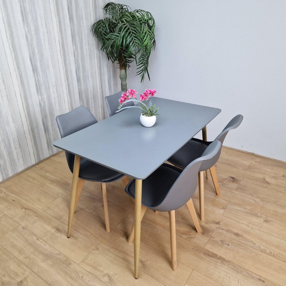 Dining Table Set with 4 Chairs Dining Room and Kitchen table set of 4