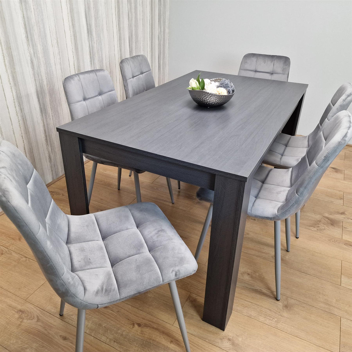 Dining Table Set with 6 Chairs Dining Room and Kitchen table set of 6