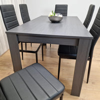 Dining Table Set with 6 Chairs Dining Room and Kitchen table set of 6